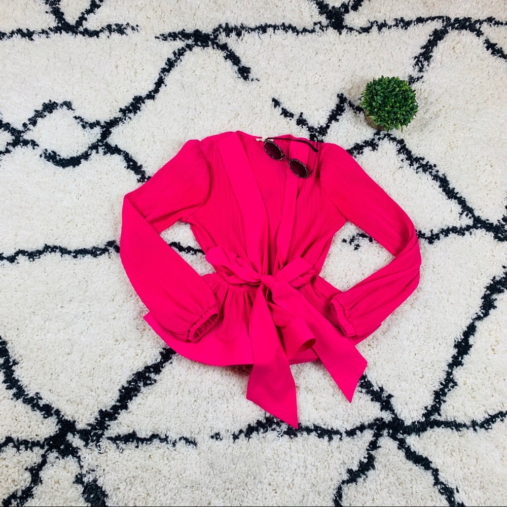 Hot pink blazer